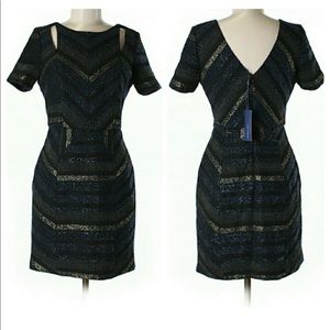Rebecca Minkoff Classy V-Neck Cutout Mini Dress